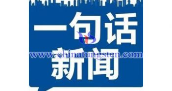 鎢鉬一句話(huà)新聞圖片