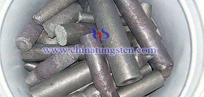 scrap tungsten rod image