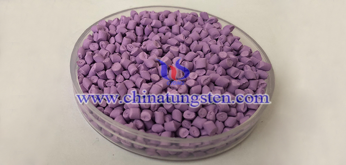 nano violet tungsten oxide powder applied for ceramic microsphere picture