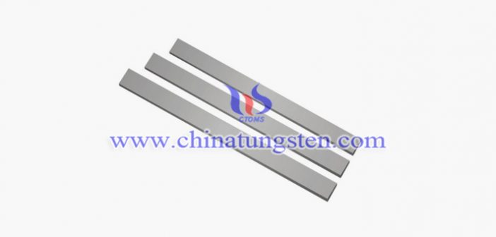 ASTM B777-15 class1 tungsten alloy bar picture