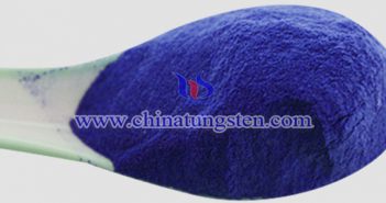 nano grain size blue tungsten oxide applied for heat-insulating glass window film image