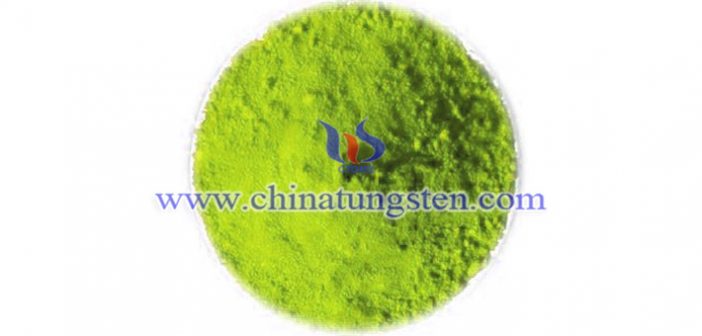 nano grain size yellow tungsten oxide applied for heat insulation agricultural film image