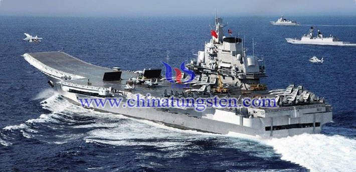 tungsten alloy bullet core for aircraft carrier picture