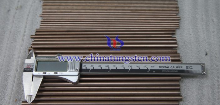 ?6x200mm tungsten copper rod picture