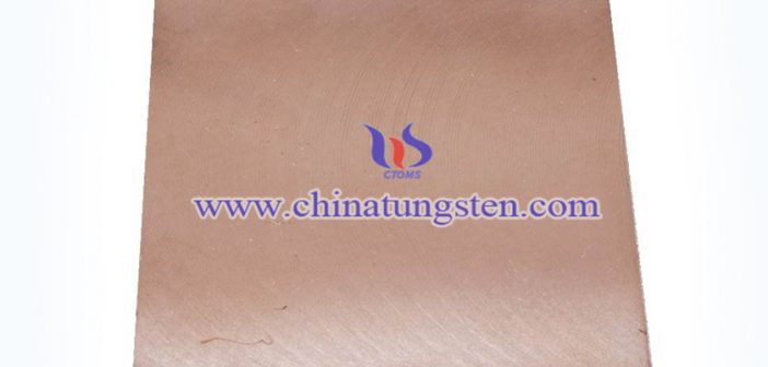 W70 Tungsten Copper Plate Picture