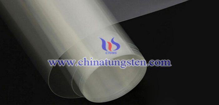 WO3 nanosheet applied for electrochromic film picture