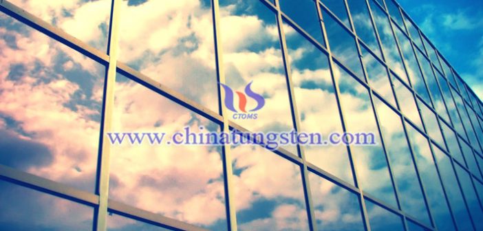 WO3 applied for building glass energy saving coating picture