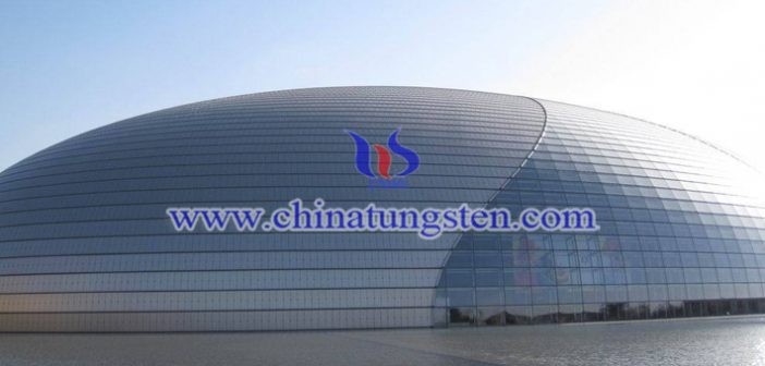 nano yellow tungsten oxide applied for smart window heat insulation coating picture