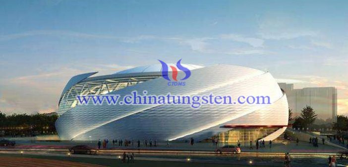 tungsten trioxide powder applied for energy saving glass coating picture