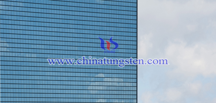 nano WO3 applied for transparent heat insulation glass coating picture