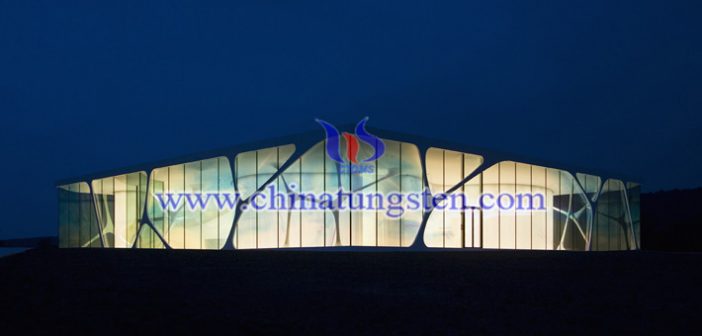 tungsten trioxide powder applied for new energy efficient building glass picture