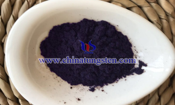violet tungsten oxide nanoparticles applied for nano transparent thermal insulation coating image