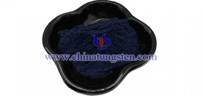 violet tungsten oxide nanopowder applied for new energy efficient building glass image