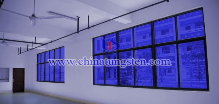 WO3 applied for all solid-state electrochromic smart window picture