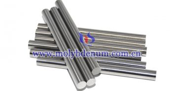 polished molybdenum rod photo