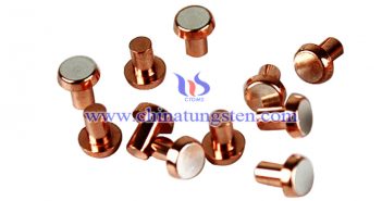 tungsten copper electrical contacts photo