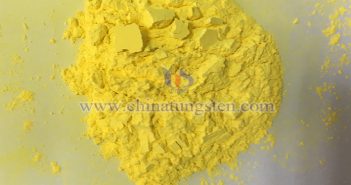 Yellow tungsten oxide picture from China Tungsten Online