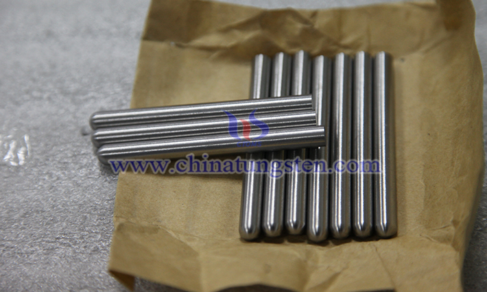 Picture of tungsten aloy rods