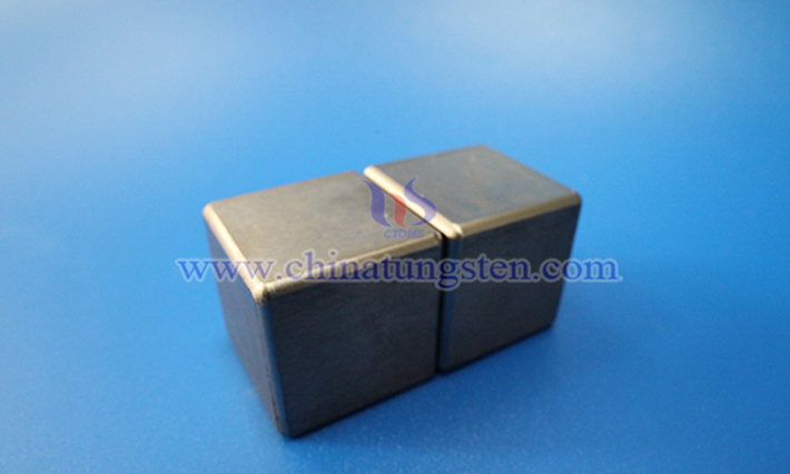 Tungsten-Silver Alloy Cube Images