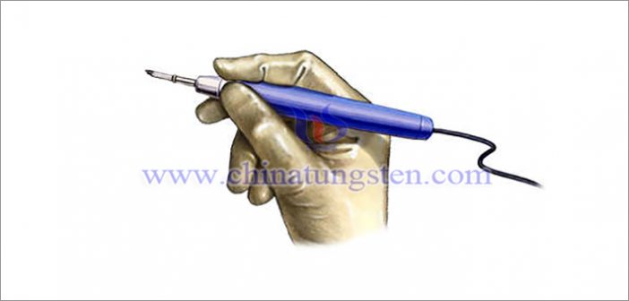 醫(yī)療用高周波電気ナイフに適用されるタングステン針