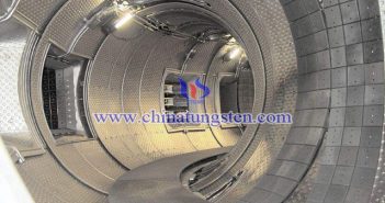 人造太陽(yáng)裝置內(nèi)部鎢偏濾器
