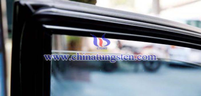 隔熱車(chē)窗玻璃用紫色氧化鎢納米粒子圖片