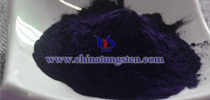 納米透明隔熱玻璃涂料用紫色氧化鎢納米粒子圖片