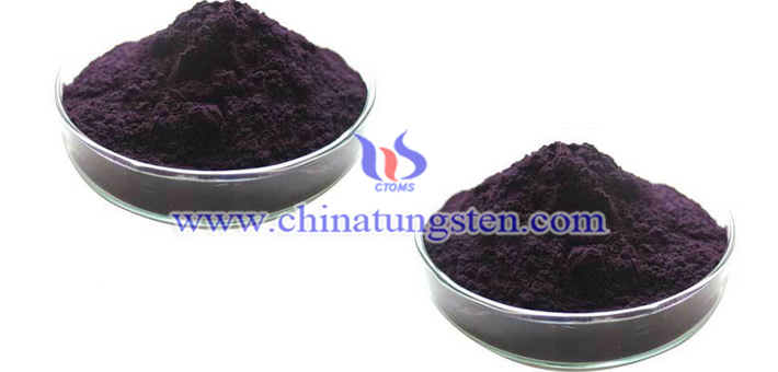新型建筑節(jié)能玻璃用紫色氧化鎢納米粒子圖片