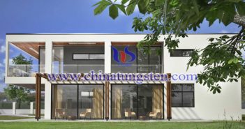 新型建筑節(jié)能玻璃用紫色氧化鎢納米粒子圖片