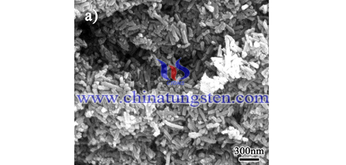 醇溶劑為正丙醇時不同溶液濃度下納米透明隔熱涂料用氧化鎢納米棒的SEM形貌照片