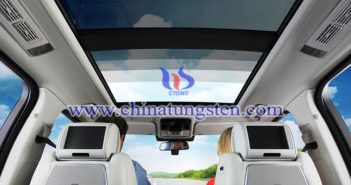 隔熱車(chē)窗玻璃用氧化鎢納米球粒子圖片