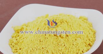 智能窗用黃色氧化鎢薄膜圖片