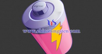 觸屏手機鋰電池用紫色氧化鎢 鋰電池圖片