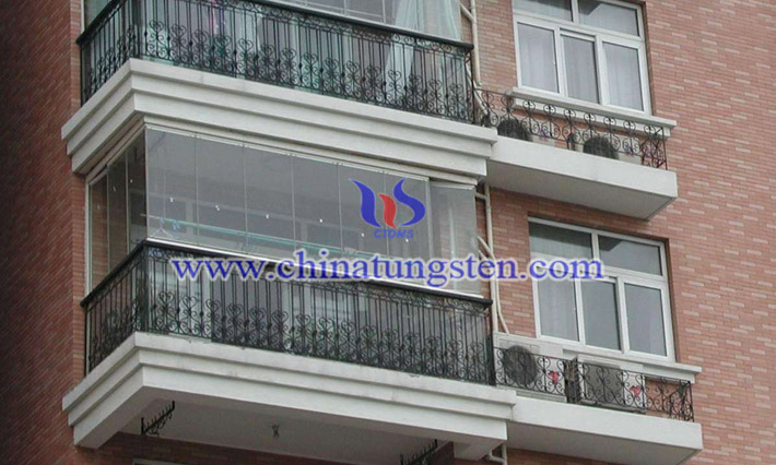 陽臺(tái)玻璃隔熱涂布材料用銫鎢青銅圖片