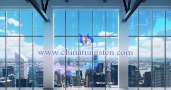 辦公樓玻璃隔熱涂料用銫鎢青銅圖片