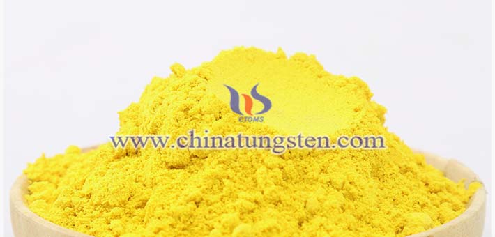 電致變色智能玻璃用黃色氧化鎢薄膜圖片