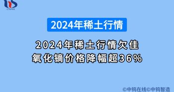 2024年中國(guó)稀土價(jià)格總覽