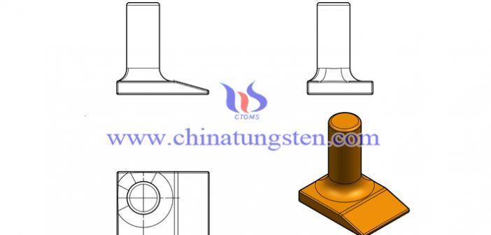 鎢鉚釘頂棒圖片