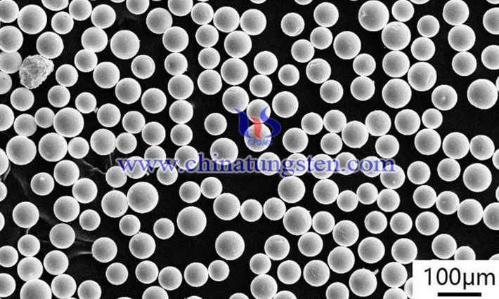3D打印球形鎢粉對(duì)粒度的選擇圖片