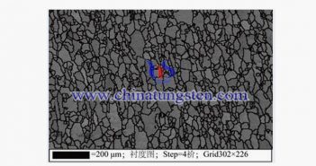 1150℃×1h鉭鎢鑄錠熱處理金相組織圖片（來源：趙鑫/北京科技大學(xué)材料科學(xué)與工程學(xué)院）