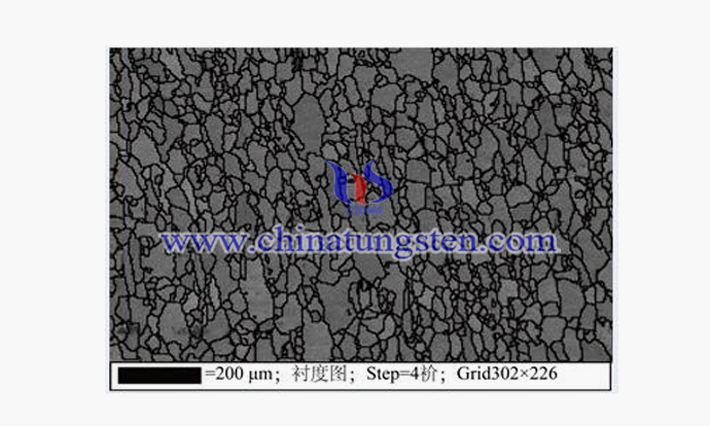 1150℃×1h鉭鎢鑄錠熱處理金相組織圖片（來源：趙鑫/北京科技大學(xué)材料科學(xué)與工程學(xué)院）