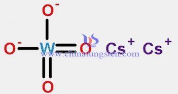 鎢酸銫結(jié)構(gòu)圖