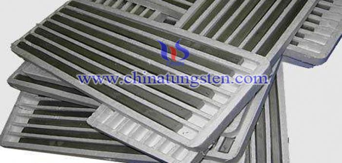 sintered tungsten bar image