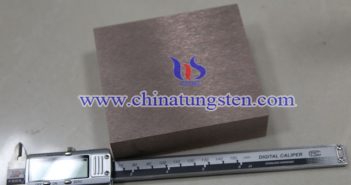 tungsten copper block picture