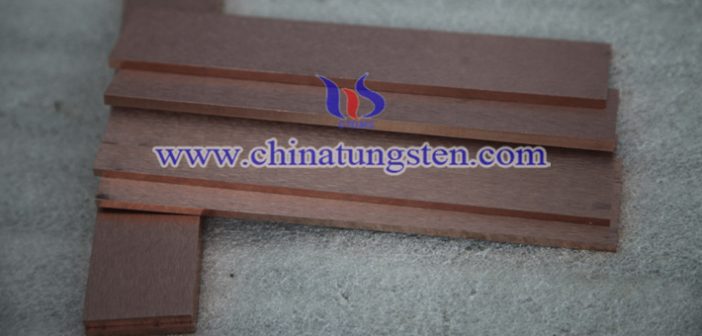 tungsten copper bar picture