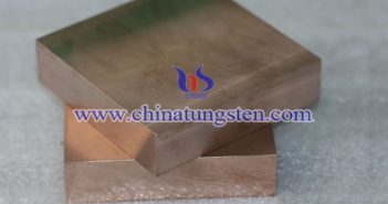 tungsten copper alloy block picture