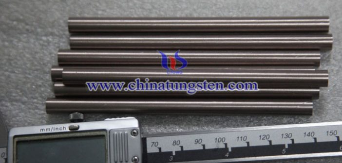 tungsten copper rod picture