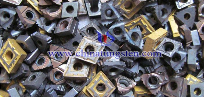 scrap tungsten carbide inserts picture