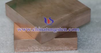 tungsten copper block picture