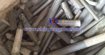 scrap tungsten rod image